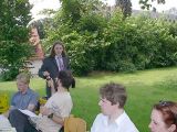 In Giengen stimmte der Service - Dominic als Kellner *g*
